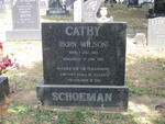 SCHOEMAN Cathy nee WILSON 1933-1992