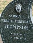THOMPSON Sydney Charles Dereuck 1958-1996