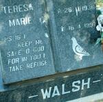 WALSH Teresa Marie 1936-1997