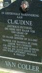 PIETERSE Claudine nee VAN COLLER 1976-1997