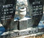 OBERHOLZER Whitey 1933-1996 & Bettie 1933-2009