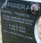 PEREIRA Manuel Franciso 1934-1996