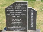 VENTER Louisa 1926-1994