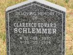 SCHLEMMER Clarence Edward 1930-1994