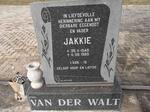 WALT Jakkie, van der 1949-1999