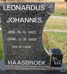 HAASBROEK Leonardus Johannes 1923-2000