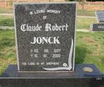 JONCK Claude Robert 1937-2000