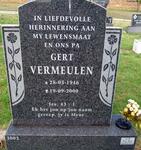 VERMEULEN Gert 1946-2000