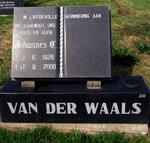 WAALS Johannes C., van der 1928-2000