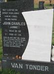 TONDER John Charles, van 1954-2000