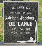 LANGE Adriaan Jacobus, de 1913-2000