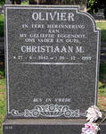 OLIVIER Christiaan M. 1942-1999