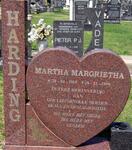 HARDING Martha Margrietha 1919-1999