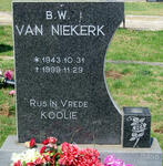 NIEKERK B.W., van 1943-1999