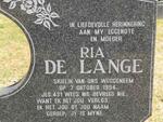 LANGE Ria, de -1994