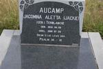 AUCAMP Jacomina Aletta nee TERBLANCHE 1902-1996