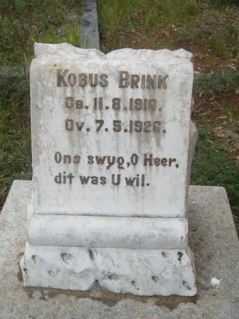BRINK Kobus 1916-1926