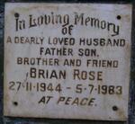 ROSE Brian 1944-1983