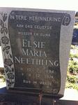 NEETHLING Elsie Maria 1894-1974