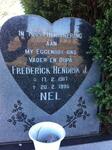 NEL Frederick Hendrik J. 1917-1995