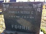 FOURIE Isabella Hester C. 1909-1970