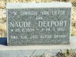 DELPORT Naude 1934-1992