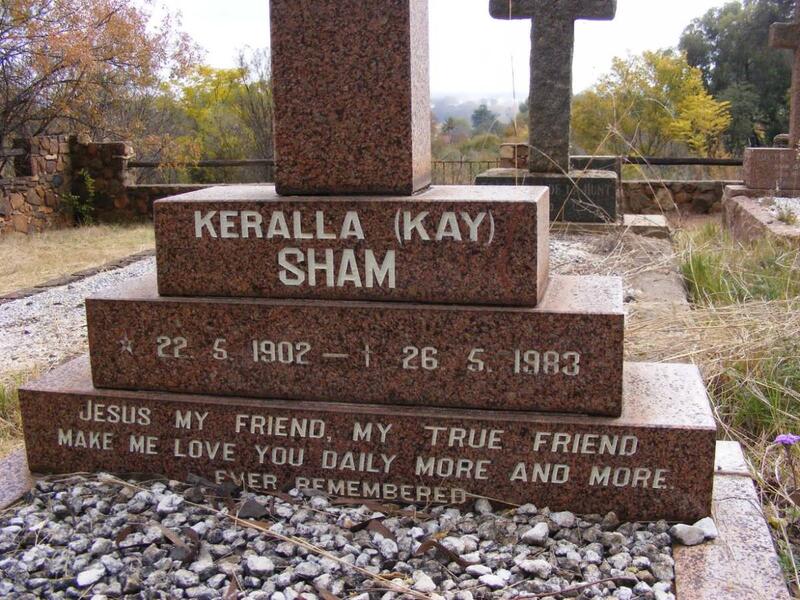 SHAM Keralla 1902-1983