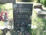 BARNARD Catharina Magrieta 1920-1999