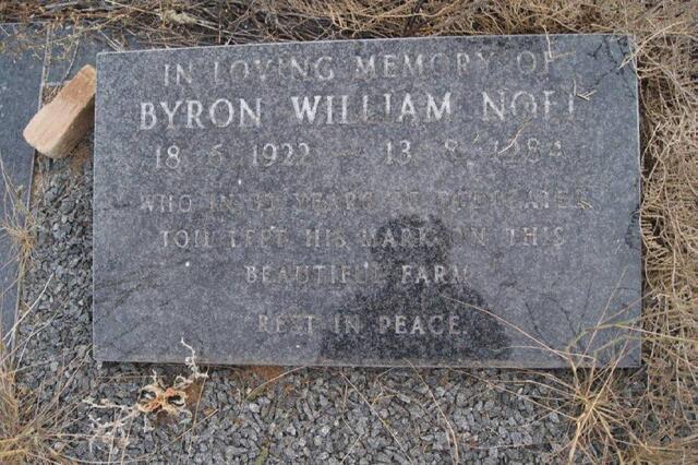 NOEL Byron William 1922-1994