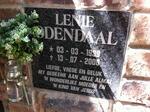 ODENDAAL Lenie 1939-2006