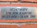 RAHUBE H.M. 1974-2000
