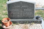 BARTLETT George 1914-1995 & Martha 1928-