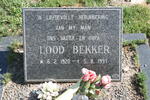 BEKKER Lood 1920-1997
