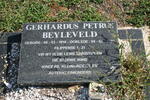 BEYLEVELD Gerhardus Petrus 1914-2002