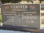 VERSTER Christo 1928-2000 & Alta 1931-1997