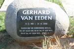 EEDEN Gerhard, van 1981-2000