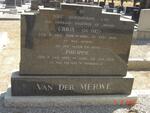 MERWE Philippie, van der 1893-1978 & Chris DU TOIT 1898-1958