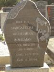IMMELMAN Margaretha Wilhelmina nee MULLER 1890-1973