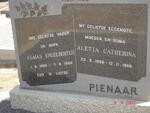 PIENAAR Esaias Engelbertus 1894-1984 & Aletta Catherina 1896-1968