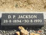 JACKSON D.P. 1894-1970