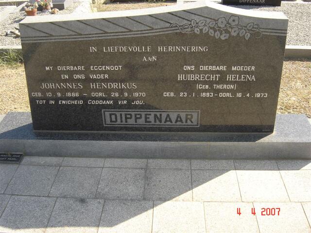 DIPPENAAR Johannes Hendrikus 1886-1970 & Huibrecht Helena THERON 1893-1973