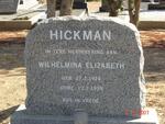 HICKMAN Wilhelmina Elizabeth 1924-1999