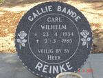 REINKE Carl Willem 1934-1985