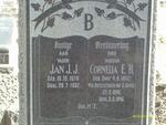 BRITS Jan J.J. 1878-1932 & DAVIES Cornelia E.B. previously BRITS nee SMIT -1945