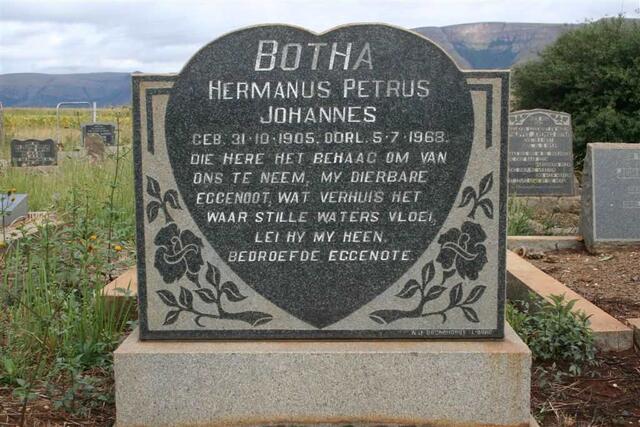 BOTHA Hermanus Petrus Johannes 1905-1968