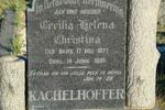 KACHELHOFFER Cecilia Helena Christina 1877-1961