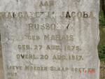 ROSSOUW Margaretha Jacoba nee MARAIS 1875-1917
