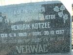 KOTZEE Hendrik 1869-1937