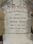 BOND Bessie 1907-1931
