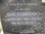 ESTERHUIZEN Dark 1887-1971